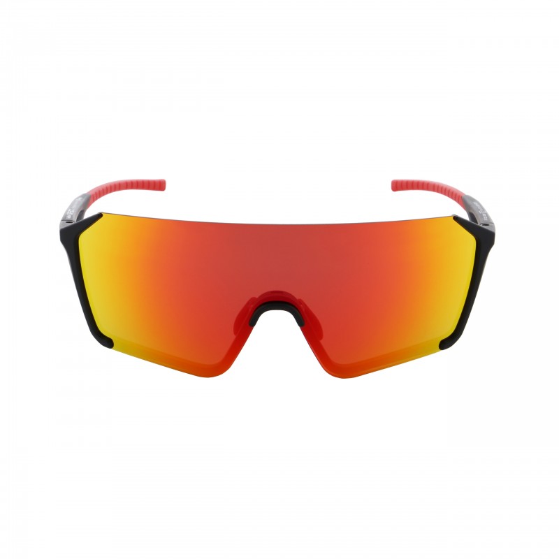 OKULARY RBS RED BULL JADEN BLACK - SZKŁA BROWN WITH RED MIRROR POL
