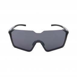 OKULARY RBS RED BULL NICK BLACK - SZKŁA SMOKE WITH SILVER MIRROR