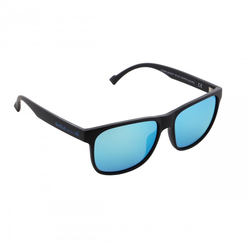 OKULARY RBS RED BULL CONOR RX BLACK - SZKŁA SMOKE WITH BLUE MIRRO