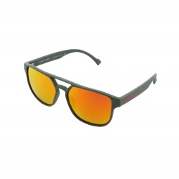 OKULARY RBS RED BULL COOPER RX OLIVE GREEN - SZKŁA BROWN WITH RED MIRROR POL