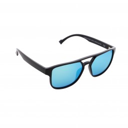 OKULARY RBS RED BULL COOPER RX BLACK - SZKŁA SMOKE WITH BLUE MIRRO