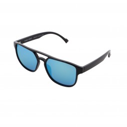 OKULARY RBS RED BULL COOPER RX BLACK - SZKŁA SMOKE WITH BLUE MIRRO