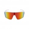 OKULARY RBS RED BULL DAFT WHITE - SZKŁA BROWN WITH RED MIRROR POL