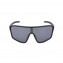 OKULARY RBS RED BULL DAFT BLACK - SZKŁA SMOKE WITH SILVER MIRROR