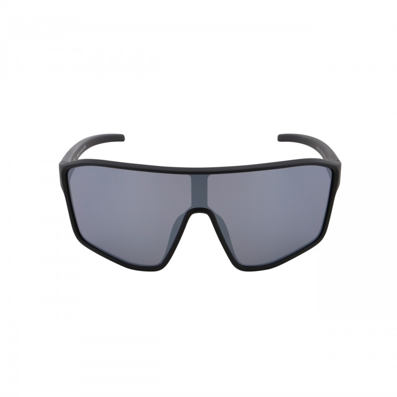 OKULARY RBS RED BULL DAFT BLACK - SZKŁA SMOKE WITH SILVER MIRROR
