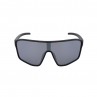 OKULARY RBS RED BULL DAFT BLACK - SZKŁA SMOKE WITH SILVER MIRROR