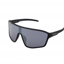 OKULARY RBS RED BULL DAFT BLACK - SZKŁA SMOKE WITH SILVER MIRROR