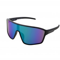 OKULARY RBS RED BULL DAFT BLACK - SZKŁA SMOKE WITH PURPLE REVO
