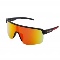 OKULARY RBS RED BULL DAKOTA BLACK - SZKŁA BROWN WITH RED MIRROR POL