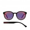 OKULARY RBS RED BULL LACE BLACK - SZKŁA SMOKE WITH RED MIRROR POL