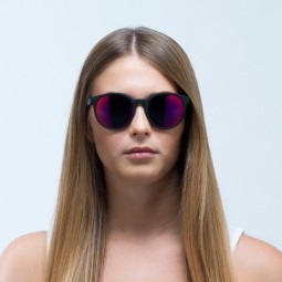 OKULARY RBS RED BULL LACE BLACK - SZKŁA SMOKE WITH RED MIRROR POL