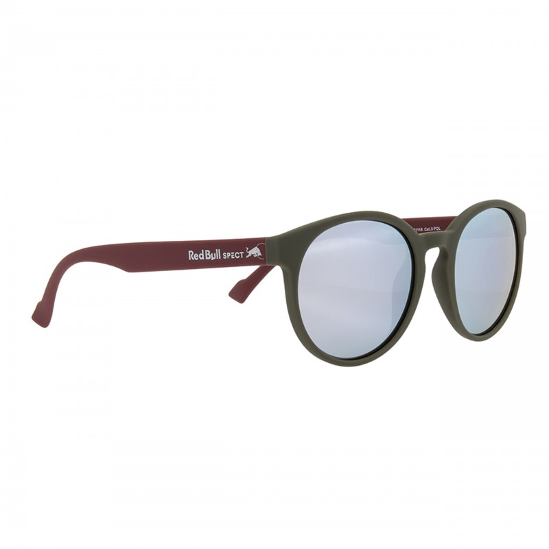 OKULARY RBS RED BULL LACE OLIVE GREEN - SZKŁA SMOKE WITH SILVER MIRROR POL