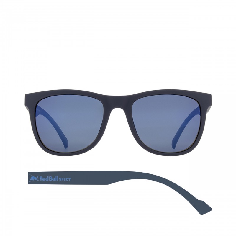OKULARY RBS RED BULL LAKE DARK BLUE - SZKŁA SMOKE WITH BLUE MIRROR POL
