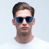 OKULARY RBS RED BULL LAKE DARK BLUE - SZKŁA SMOKE WITH BLUE MIRROR POL