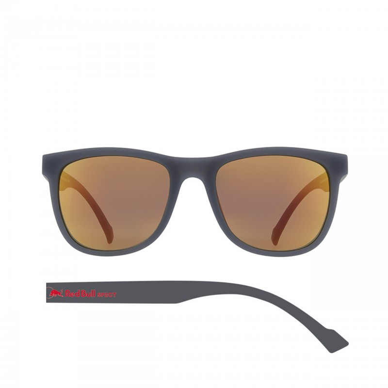 OKULARY RBS RED BULL LAKE GREY - SZKŁA SMOKE WITH RED MIRROR POL