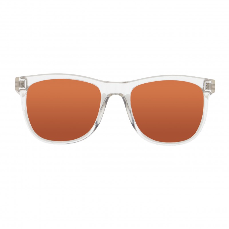 OKULARY RBS RED BULL LAKE CLEAR - SZKŁA BROWN WITH RED MIRROR POL