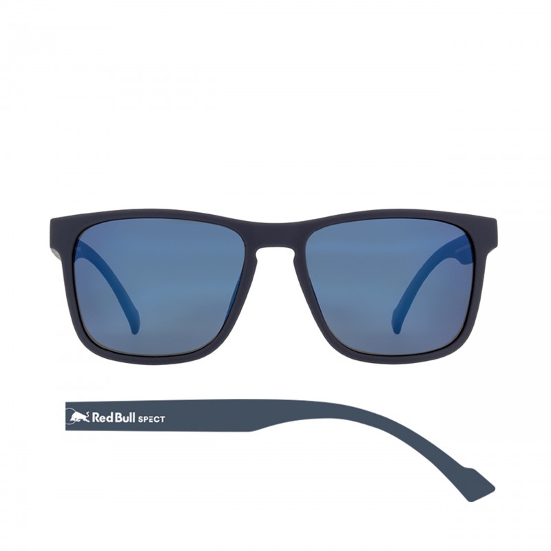 OKULARY RBS RED BULL LEAP DARK BLUE - SZKŁA SMOKE WITH BLUE MIRROR POL
