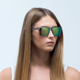 OKULARY RBS RED BULL LEAP LIGHT GREY - SZKŁA SMOKE WITH OLIVE MIRROR POL