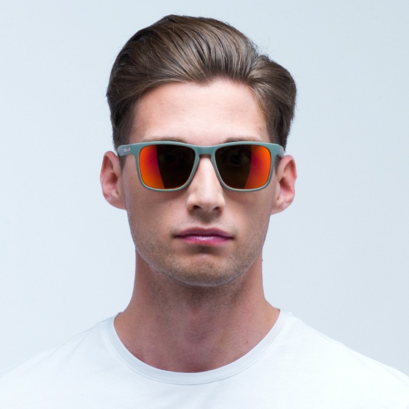 OKULARY RBS RED BULL LEAP OLIVE GREEN - SZKŁA BROWN WITH RED MIRROR POL
