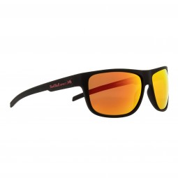 OKULARY RBS RED BULL LOOM BLACK - SZKŁA BROWN WITH RED MIRROR POL