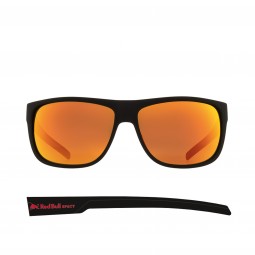 OKULARY RBS RED BULL LOOM BLACK - SZKŁA BROWN WITH RED MIRROR POL