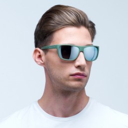 OKULARY RBS RED BULL LOOM GREEN - SZKŁA SMOKE WITH SILVER MIRROR POL