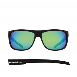 OKULARY RBS RED BULL LOOM BLACK - SZKŁA SMOKE WITH GREEN MIRROR POL