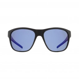 OKULARY RBS RED BULL SONIC BLACK - SZKŁA SMOKE WITH BLUE MIRROR POL