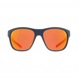 OKULARY RBS RED BULL SONIC BLUE - SZKŁA BROWN WITH RED MIRROR POL