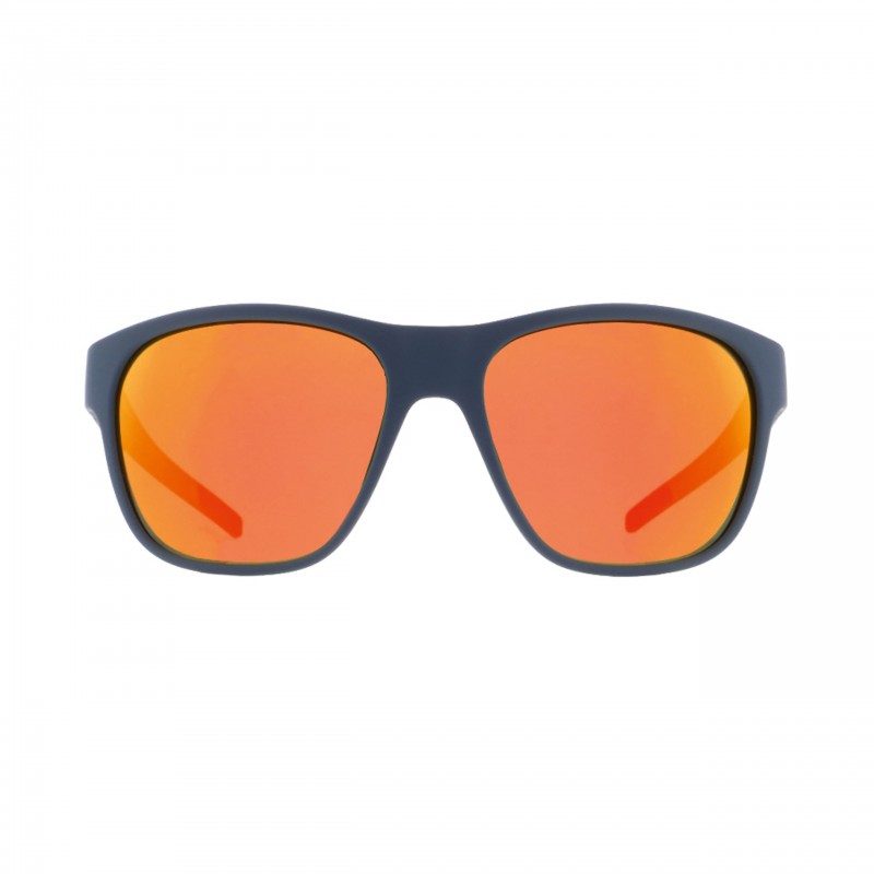 OKULARY RBS RED BULL SONIC BLUE - SZKŁA BROWN WITH RED MIRROR POL