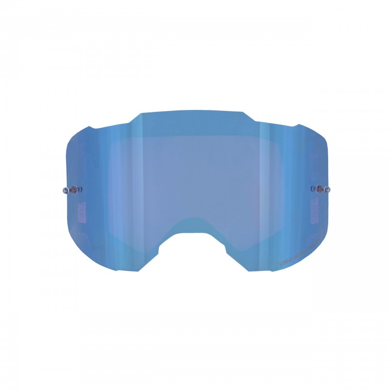 SZYBA DO GOGLI RBS RED BULL STRIVE BLUE FLASH, PURPLE WITH BLUE MIRROR