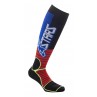 SKARPETY ALPINESTARS MX PRO BRIGHT RED/FLUO YELLOW/BLUE