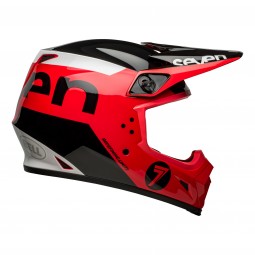 KASK BELL MX-9 MIPS SEVEN PHASER MATTE RED/BLACK