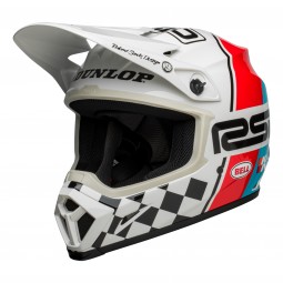 KASK BELL MX-9 MIPS RSD THE RALLY GLOSS WHITE/BLACK