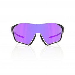 OKULARY RED BULL SPECT FLOW BLACK - SZKŁA GREY WITH PURPLE MIRROR