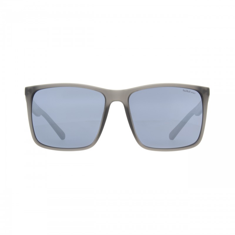 OKULARY RED BULL SPECT BOW DARK GREY - SZKŁA BLUE WITH SILVER FLASH POL