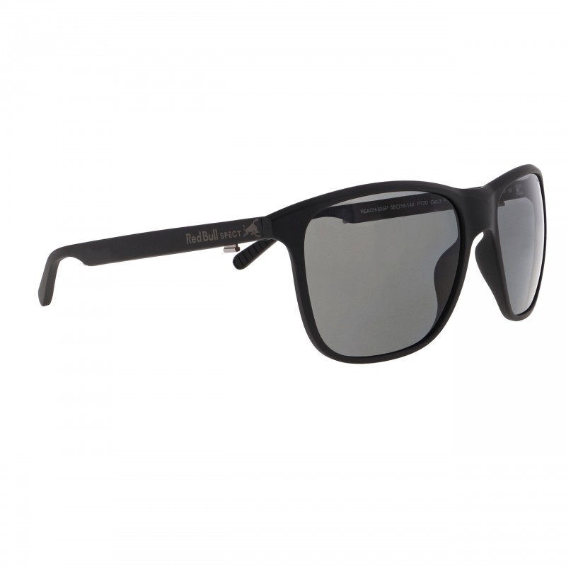 OKULARY RED BULL SPECT REACH BLACK - SZKŁA SMOKE POL