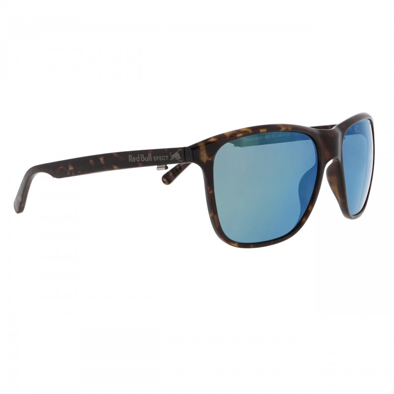OKULARY RED BULL SPECT REACH DARK HAVANNA - SZKŁA SMOKE WITH OLIVE MIRROR POL