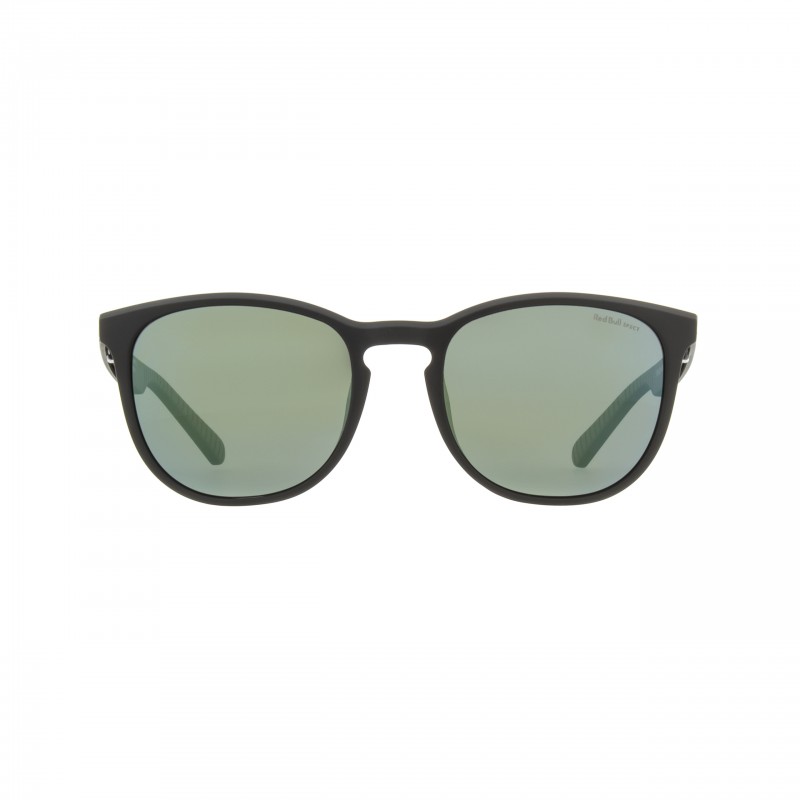 OKULARY RED BULL SPECT STEADY BLACK - SZKŁA SMOKE WITH GREEN MIRROR POL