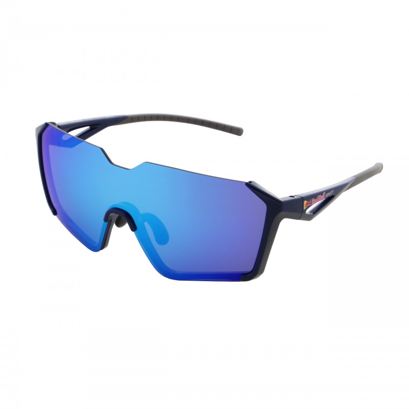 OKULARY RED BULL SPECT NICK BLUE - SZKŁA ICE BLUE SNOW, GREY WITH ICE BLUE MIRROR