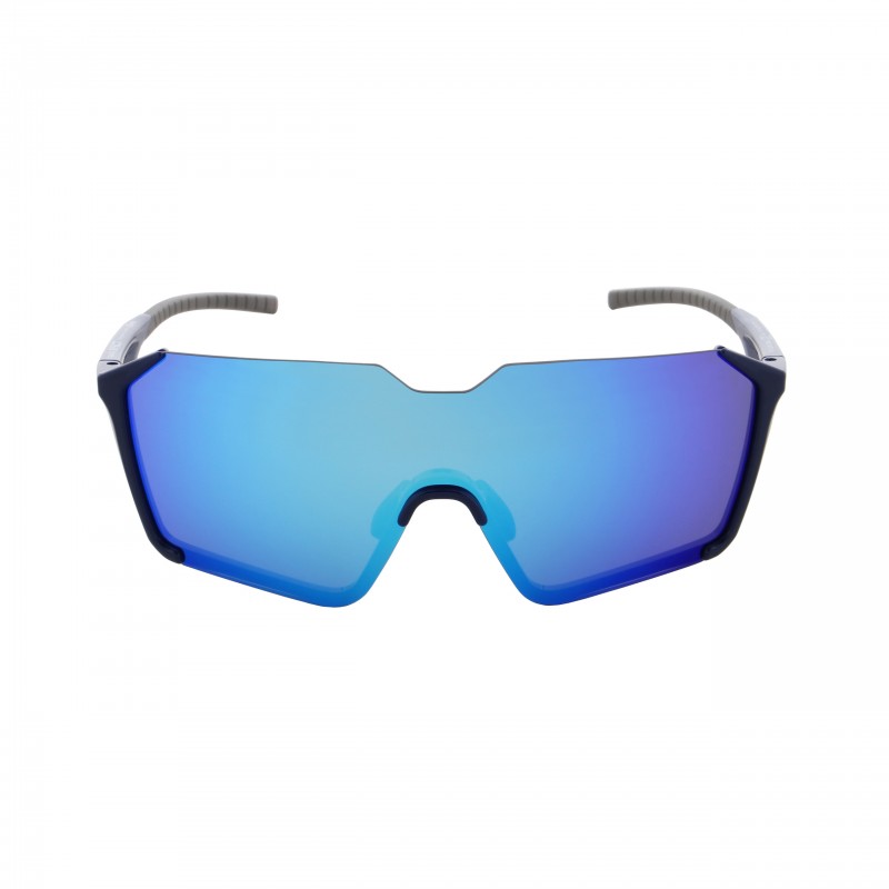 OKULARY RED BULL SPECT NICK BLUE - SZKŁA ICE BLUE SNOW, GREY WITH ICE BLUE MIRROR