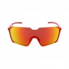 OKULARY RED BULL SPECT NICK RED - SZKŁA RED FLASH, BROWN WITH RED MIRROR