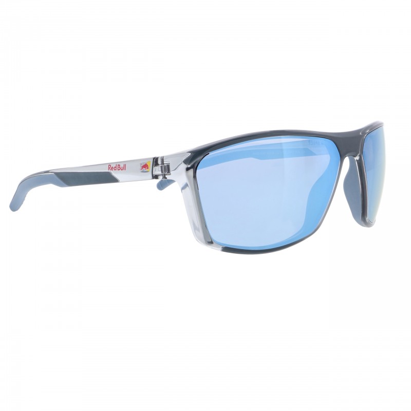 OKULARY RED BULL SPECT RAZE LIGHT GREY - SZKŁA SMOKE WITH ICE BLUE MIRROR POL