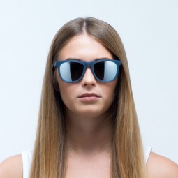 OKULARY RED BULL SPECT LAKE LIGHT GREY - SZKŁA SMOKE WITH SILVER MIRROR POL