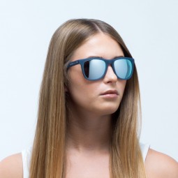 OKULARY RED BULL SPECT LAKE LIGHT GREY - SZKŁA SMOKE WITH SILVER MIRROR POL