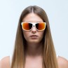 OKULARY RED BULL SPECT LOOM WHITE - SZKŁA BROWN WITH RED MIRROR POL