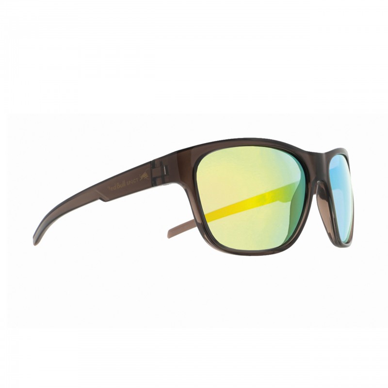 OKULARY RED BULL SPECT SONIC BLACK - SZKŁA SMOKE WITH ORANGE MIRROR POL