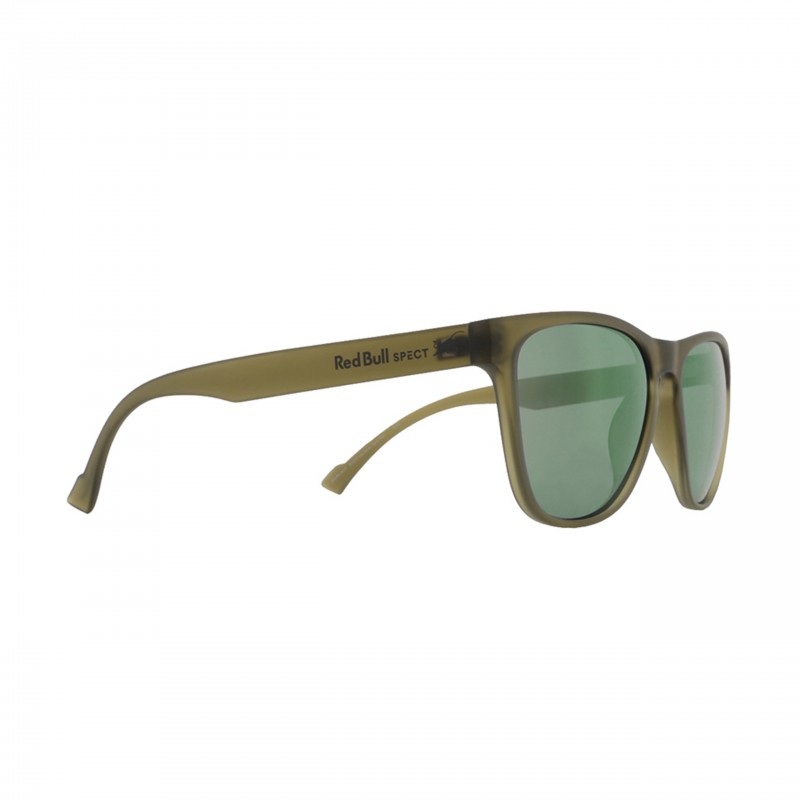 OKULARY RED BULL SPECT SPARK OLIVE GREEN - SZKŁA SMOKE WITH OLIVE MIRROR POL