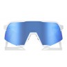 Okulary 100% S3 Matte Black - HiPER Blue Multilayer Mirror Lens (Szkła Niebieskie Lustrzane Wielowarstwowe LT 15% + Szkła Przeźr
