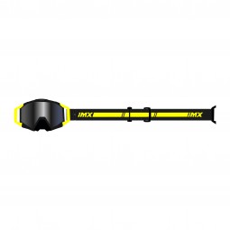 GOGLE IMX SAND GREY MATT/FLUO YELLOW - SZYBA SILVER IRIDIUM + CLEAR (2 SZYBY W ZESTAWIE)